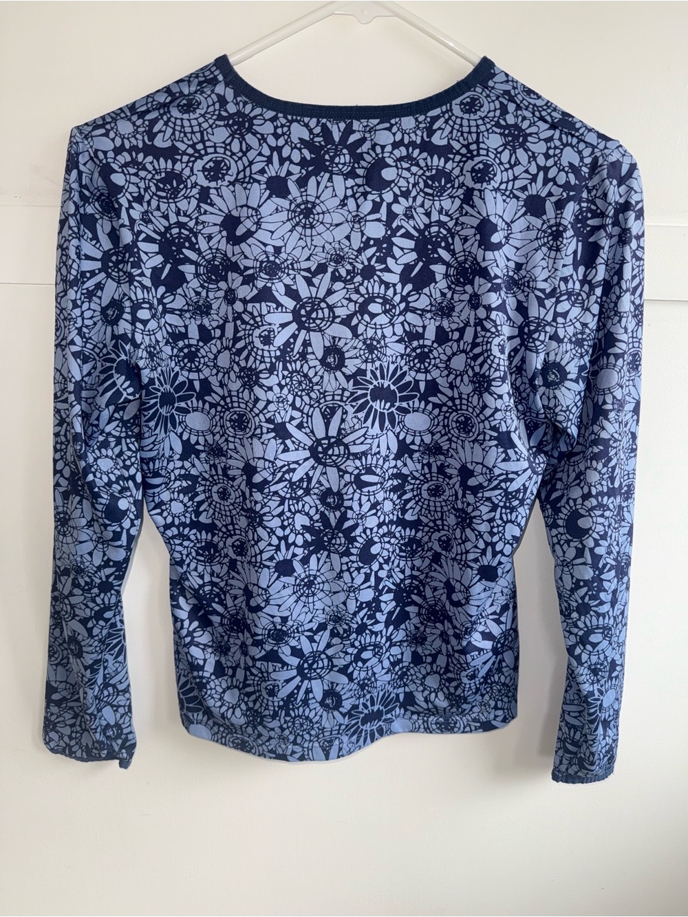 Patagonia Women’s Capilene Midweight Base Layer Top Floral Print Size Small - Picture 2 of 8